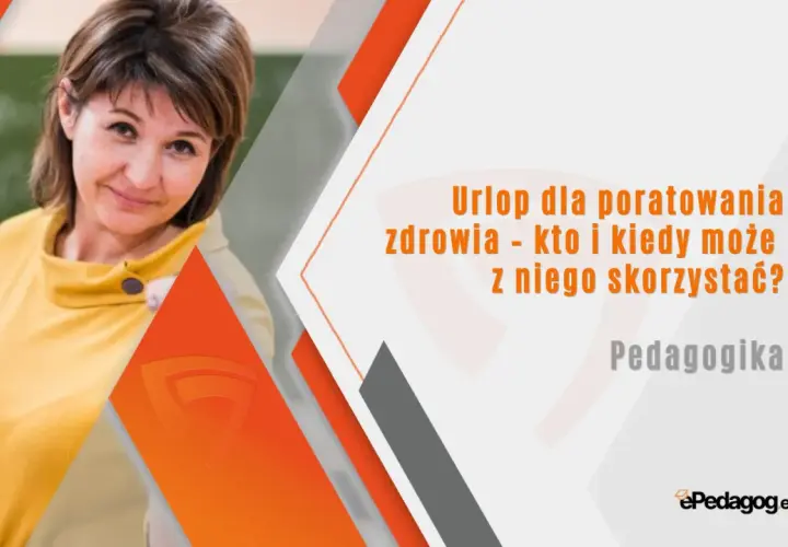 Nauczycielka z uśmiechem trzyma książkę. Temat: urlop zdrowotny dla kogo? Dowiedz się, kto i kiedy może z niego skorzystać.