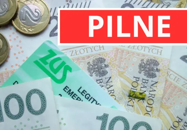 PILNE! Tabela z nowymi emeryturami, polskie banknoty i monety.